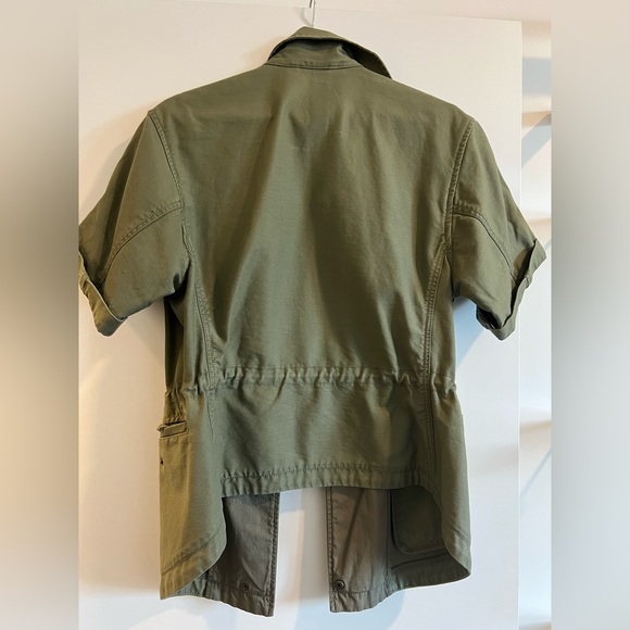 Club Monaco safari utility jacket army green XS - Picture 3 of 3